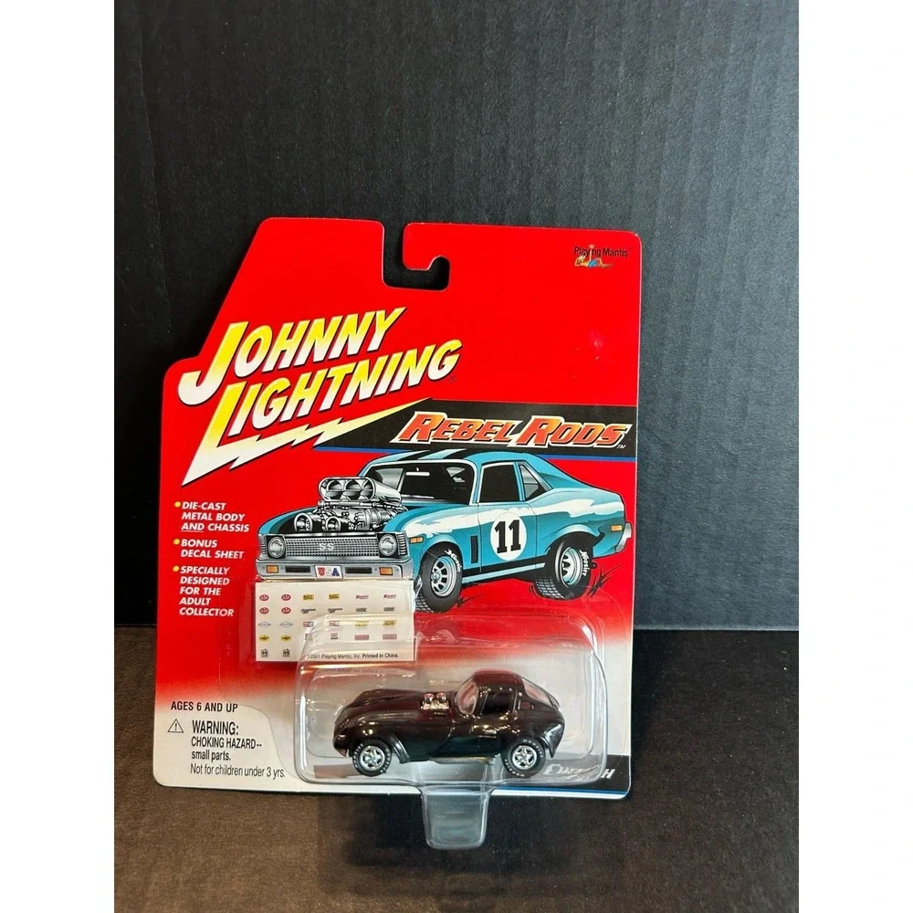 2001 JOHNNY LIGHTNING‎ REBEL RODS CHEETAH 1:64 SCALE DIE CAST CAR NEW IN PACKAGE
